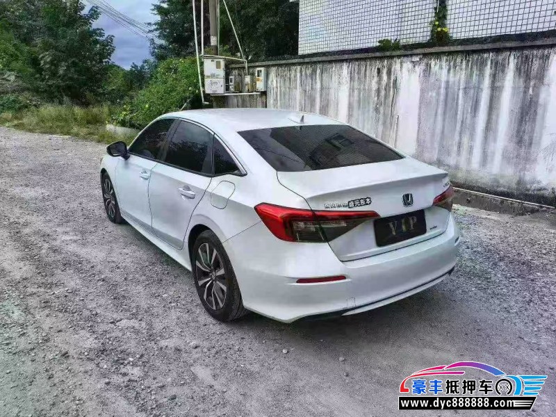 24年本田思域轿车抵押车出售