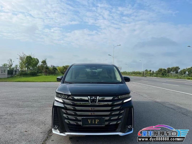 25年丰田威尔法轿车抵押车出售