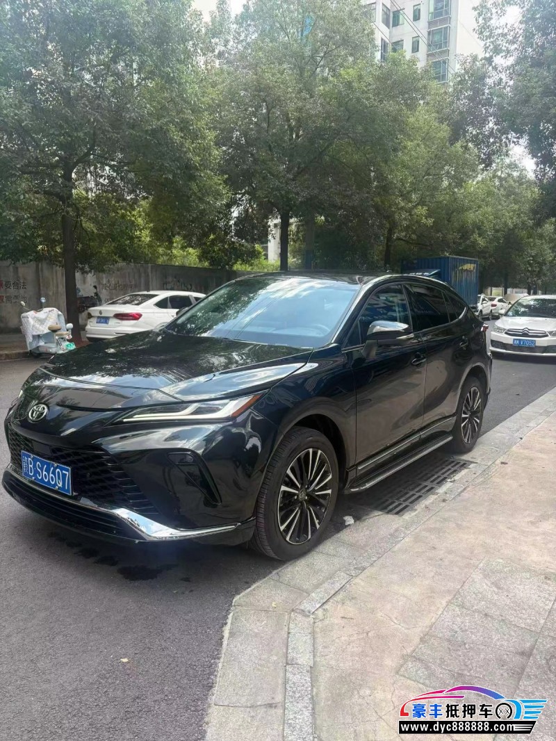 22年丰田威讽轿车抵押车出售