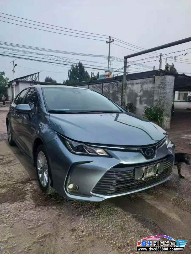 21年丰田卡罗拉轿车抵押车出售