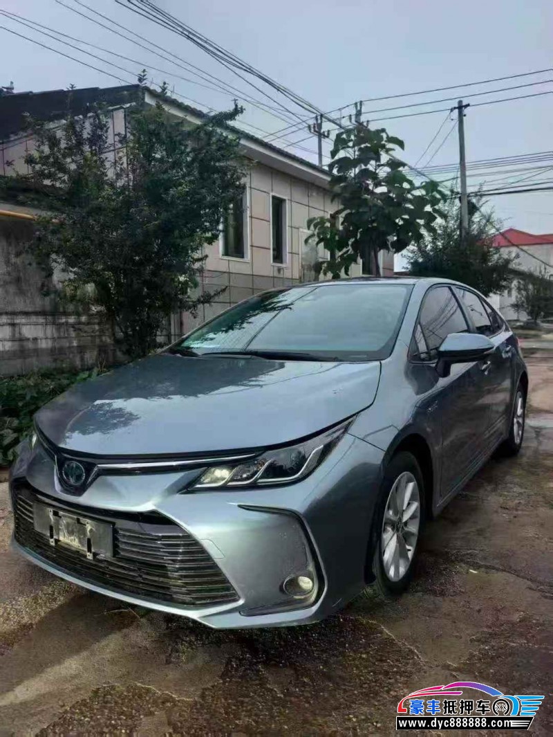 21年丰田卡罗拉轿车抵押车出售