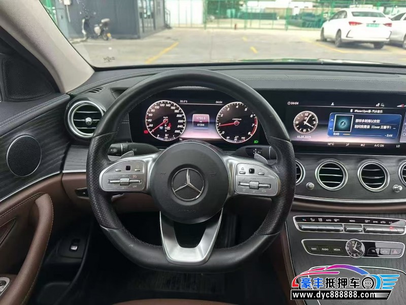 19年奔驰E轿车抵押车出售