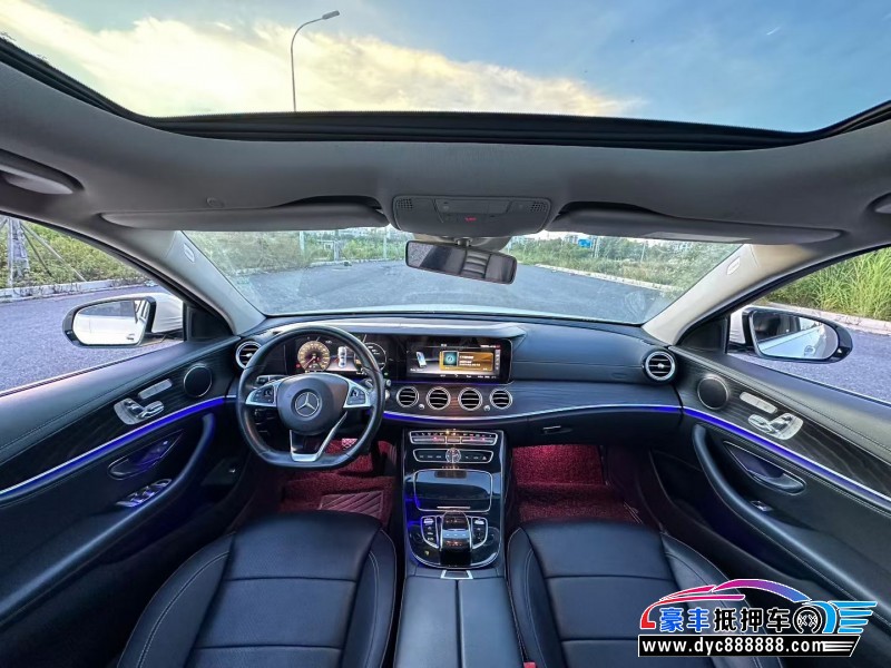 17年奔驰E轿车抵押车出售