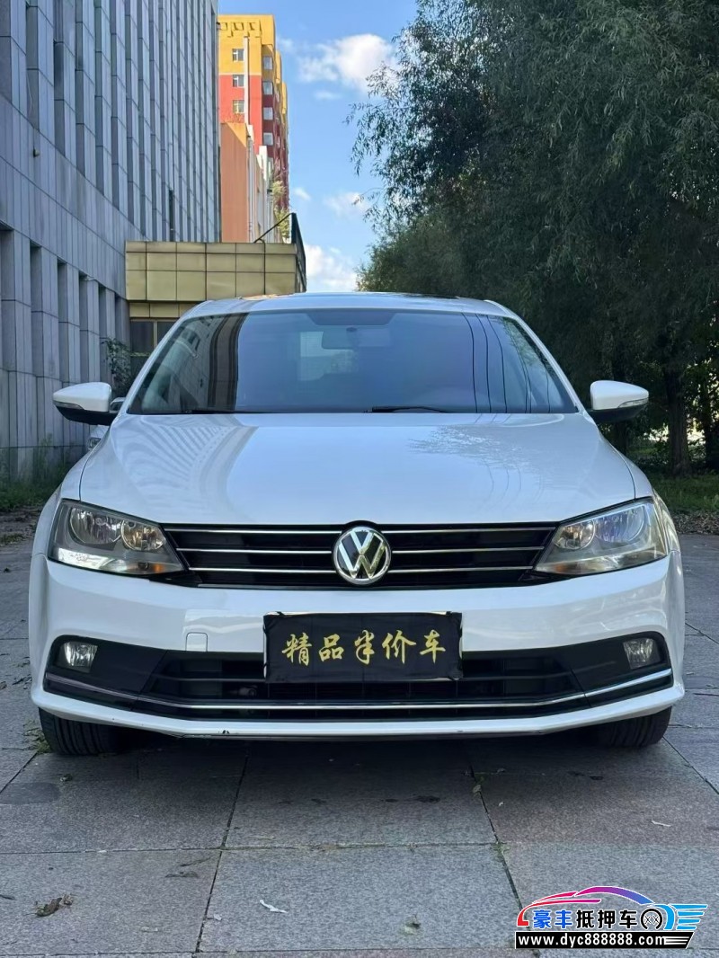 16年大众速腾轿车抵押车出售