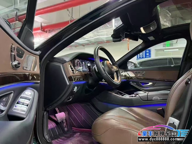 18年奔驰S轿车抵押车出售