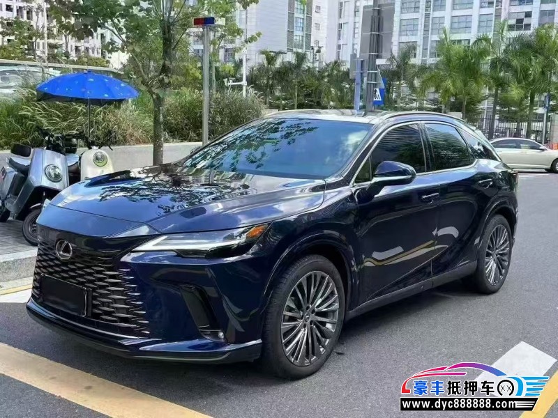 23年雷克萨斯RX轿车抵押车出售