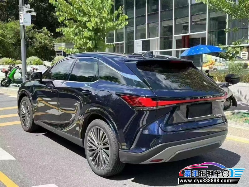 23年雷克萨斯RX轿车抵押车出售