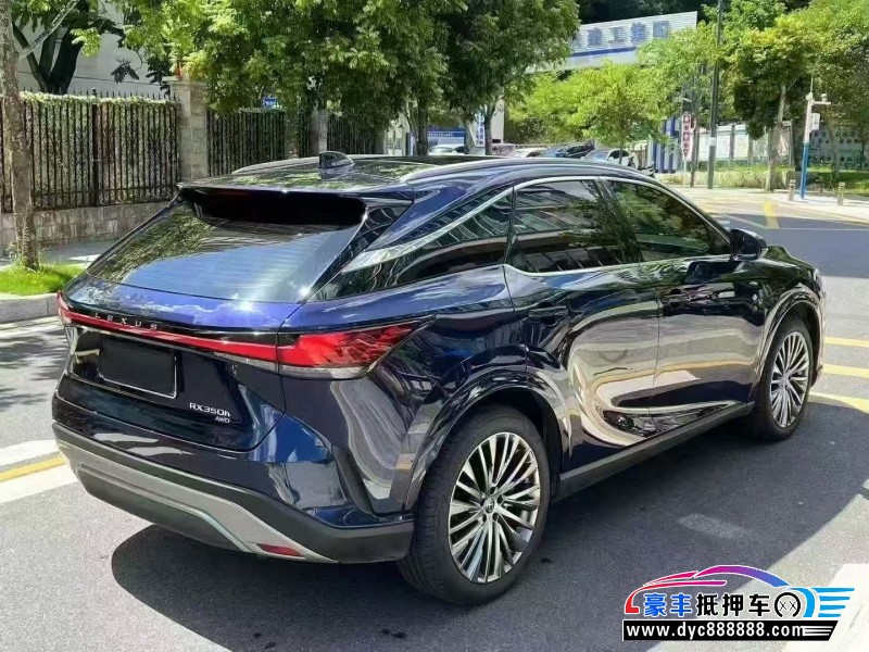 23年雷克萨斯RX轿车抵押车出售