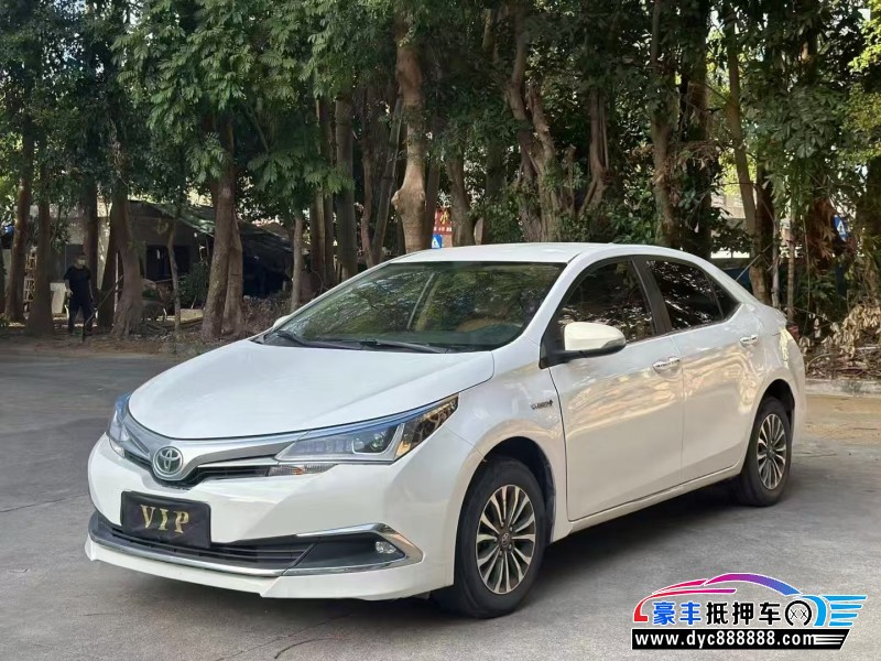 17年丰田卡罗拉轿车抵押车出售