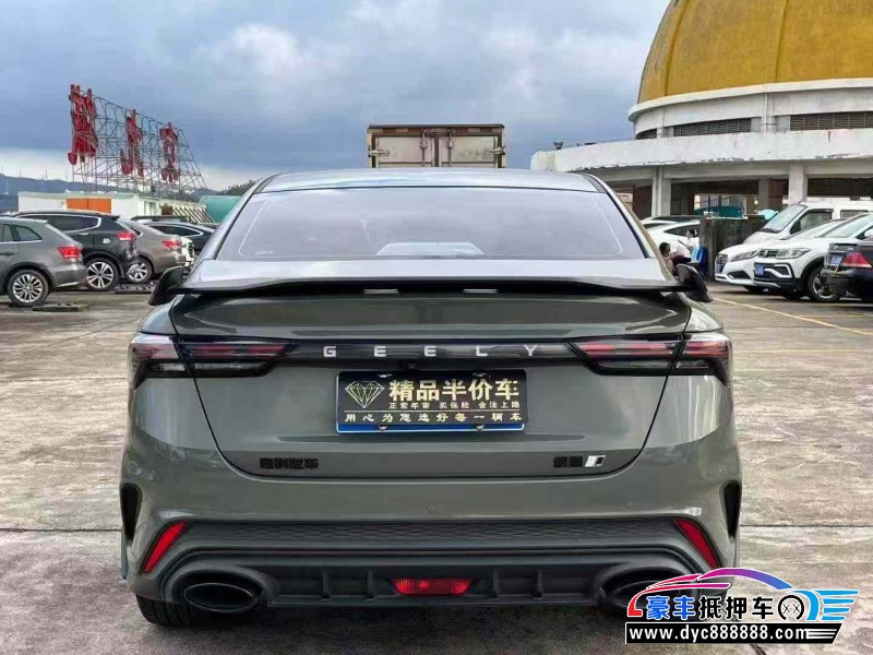 23年吉利缤瑞轿车抵押车出售