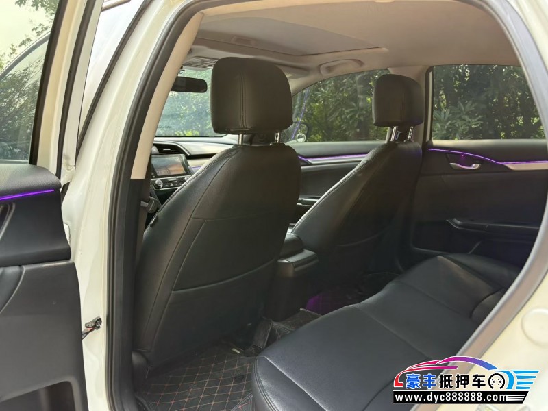 19年本田思域轿车抵押车出售