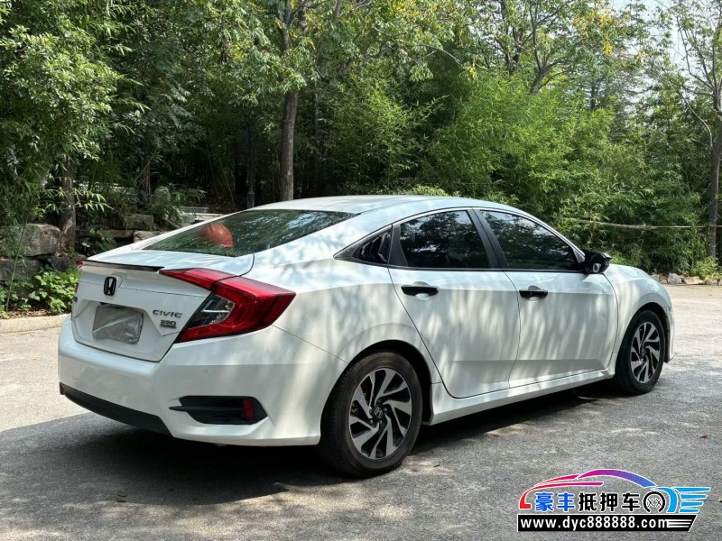 19年本田思域轿车抵押车出售