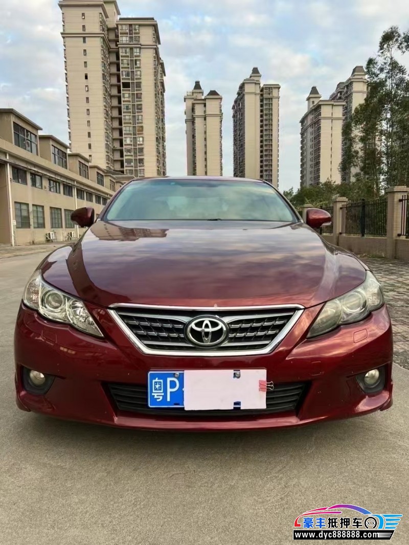 12年丰田锐志轿车抵押车出售
