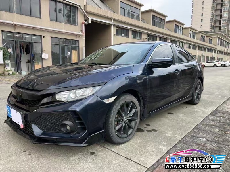 21年本田思域轿车抵押车出售