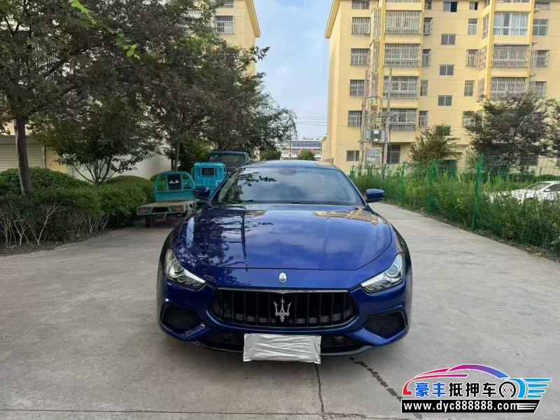21年玛莎拉蒂Ghibli轿车抵押车出售