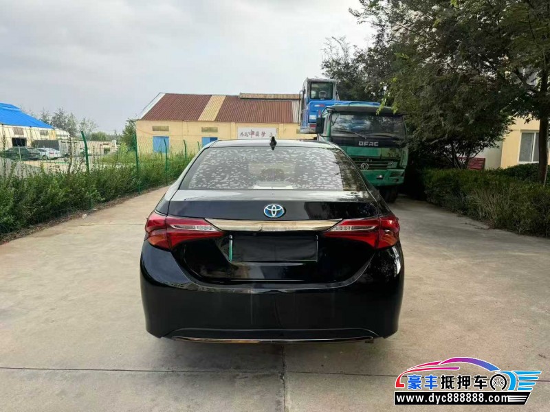 19年丰田雷凌轿车抵押车出售