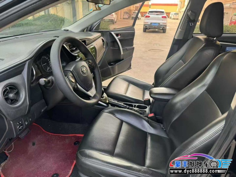 19年丰田雷凌轿车抵押车出售