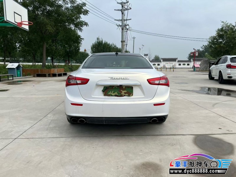 14年玛莎拉蒂Ghibli轿车抵押车出售