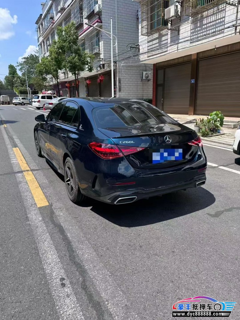 23年奔驰C轿车抵押车出售