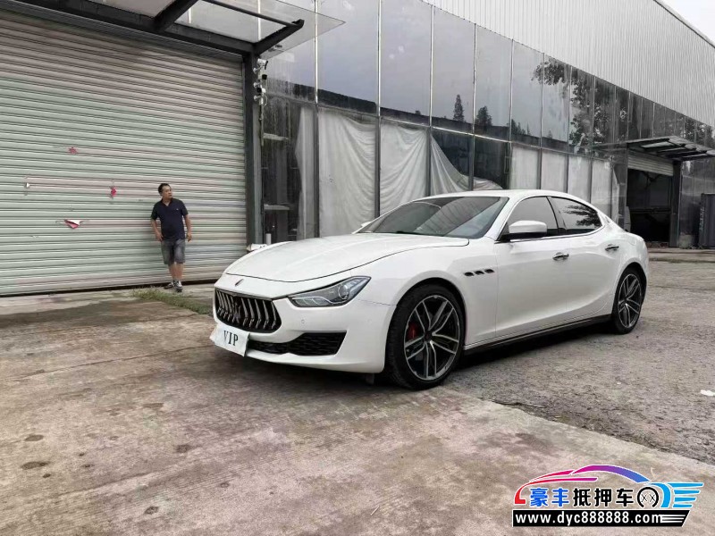 19年玛莎拉蒂Ghibli轿车抵押车出售