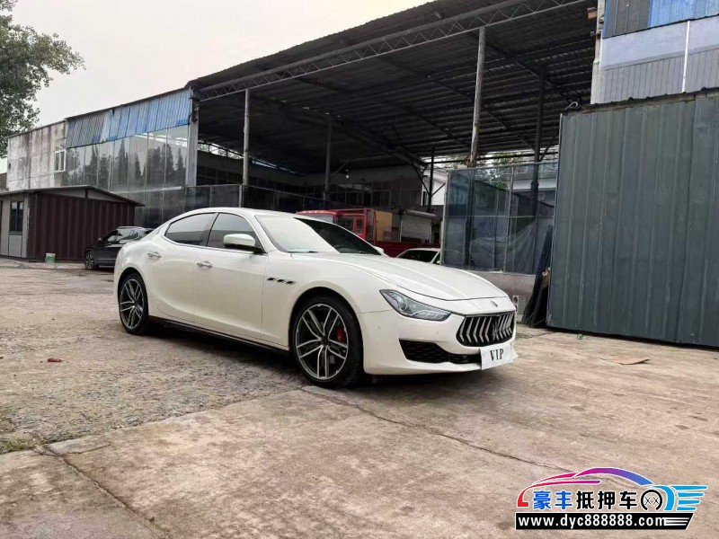 19年玛莎拉蒂Ghibli轿车抵押车出售