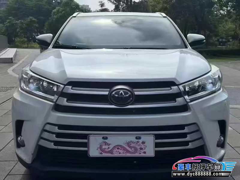 21年丰田汉兰达轿车抵押车出售