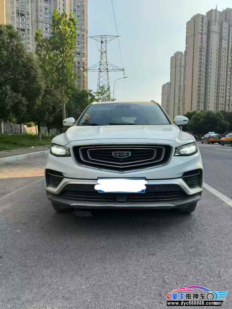 20年吉利博越轿车抵押车出售