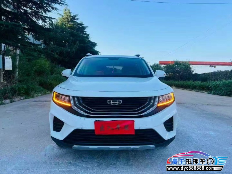 21年吉利豪越轿车抵押车出售