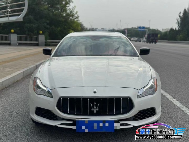 16年玛莎拉蒂总裁轿车抵押车出售