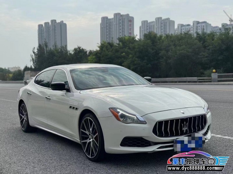 16年玛莎拉蒂总裁轿车抵押车出售