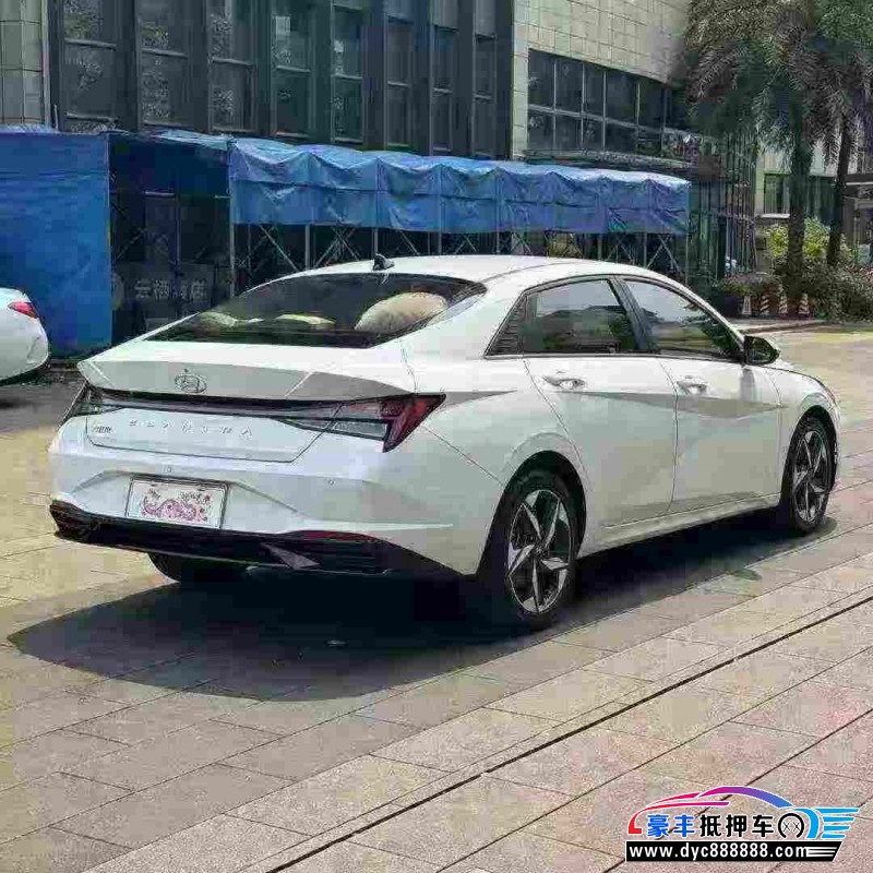 23年现代伊兰特轿车抵押车出售