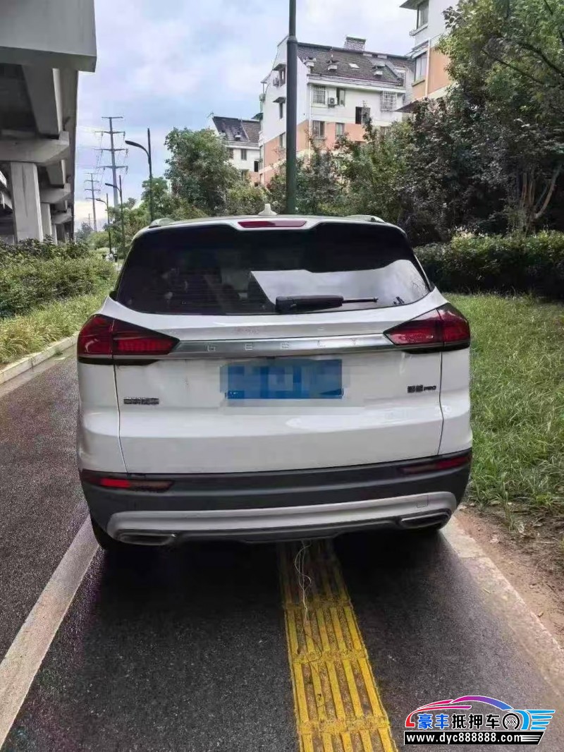 21年吉利博越轿车抵押车出售