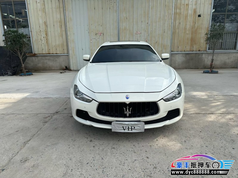 15年玛莎拉蒂Ghibli轿车抵押车出售