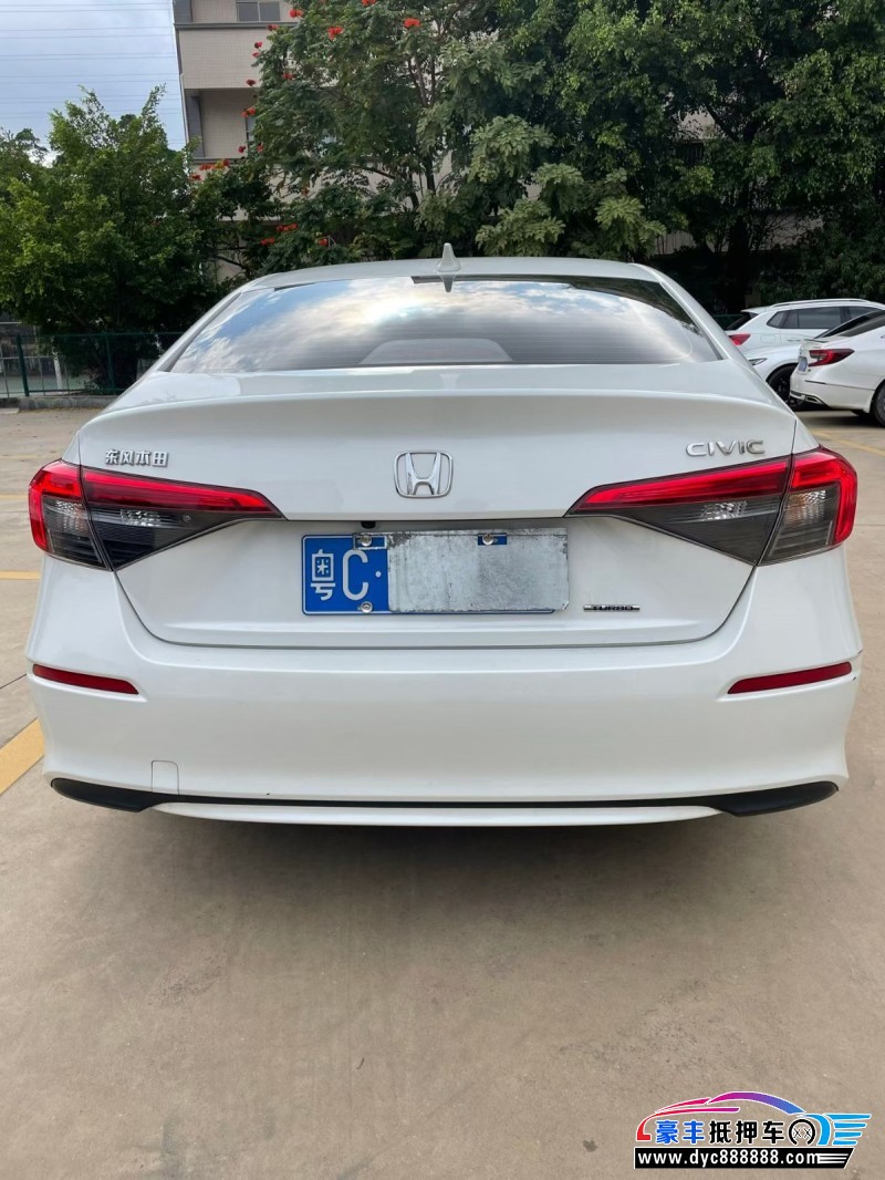 23年本田思域轿车抵押车出售