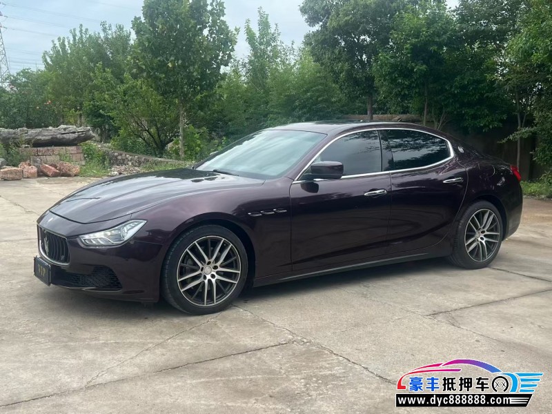 15年玛莎拉蒂Ghibli轿车抵押车出售