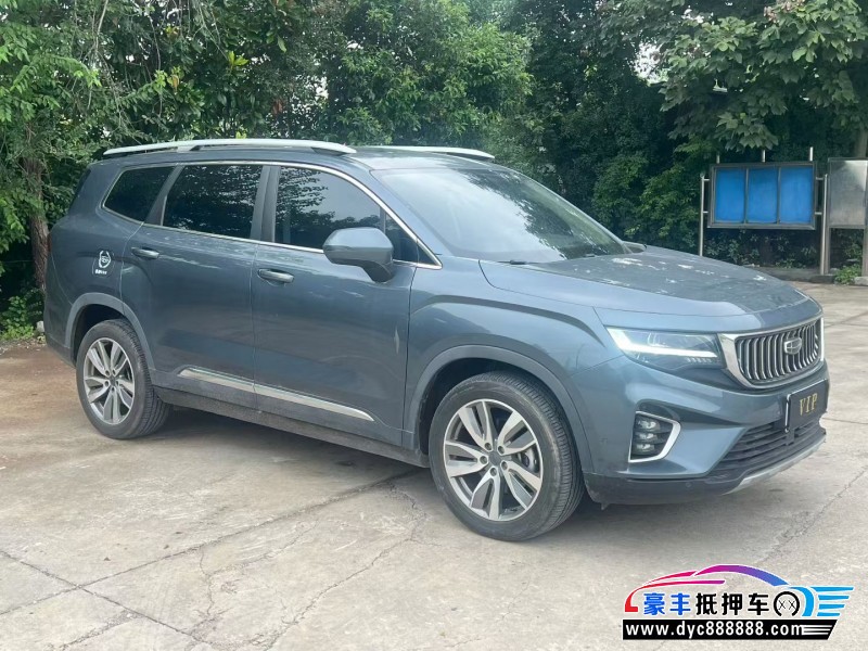 22年吉利豪越轿车抵押车出售