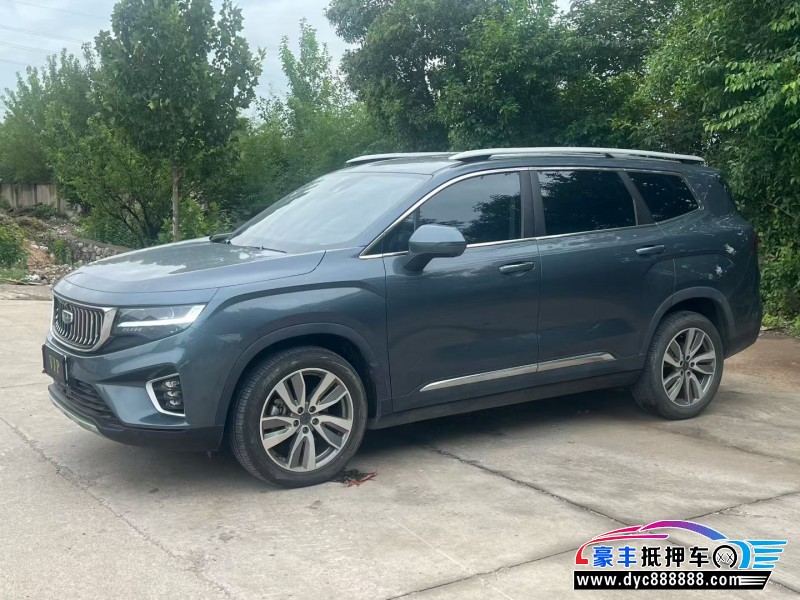 22年吉利豪越轿车抵押车出售