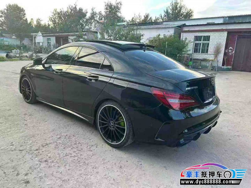 17年奔驰CLA级AMG轿车抵押车出售