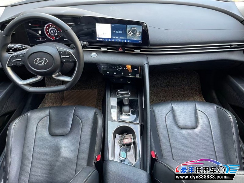 22年现代伊兰特轿车抵押车出售