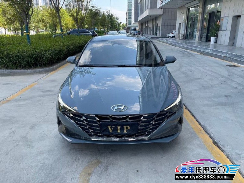 22年现代伊兰特轿车抵押车出售