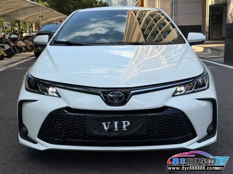 24年丰田卡罗拉轿车抵押车出售