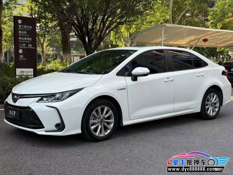 24年丰田卡罗拉轿车抵押车出售