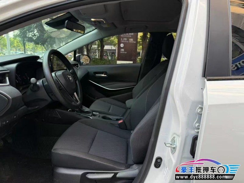 24年丰田卡罗拉轿车抵押车出售