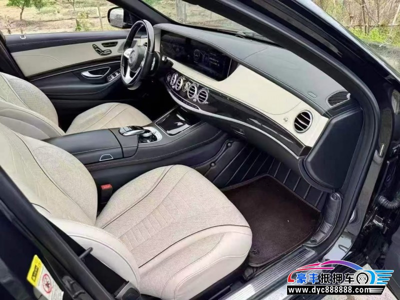 18年奔驰S轿车抵押车出售