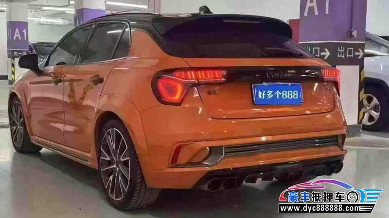 22年领克02轿车抵押车出售