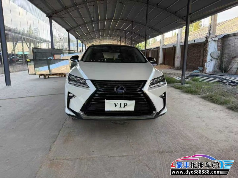 17年雷克萨斯RX轿车抵押车出售