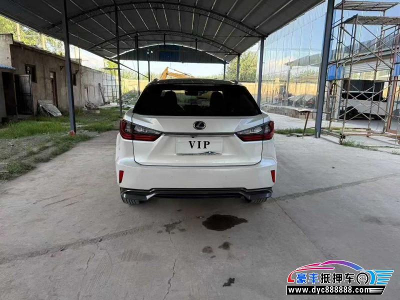 17年雷克萨斯RX轿车抵押车出售