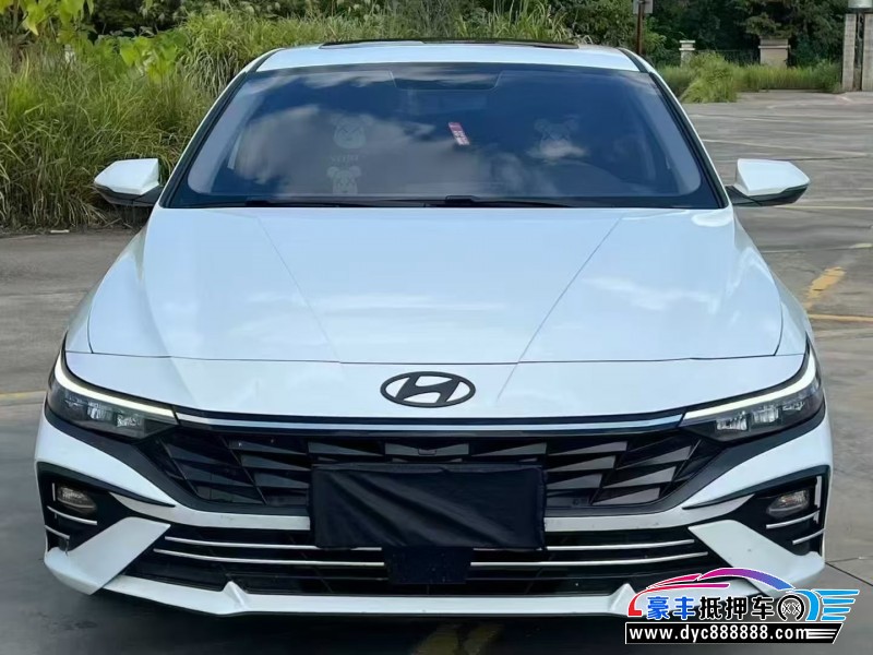 24年现代伊兰特轿车抵押车出售