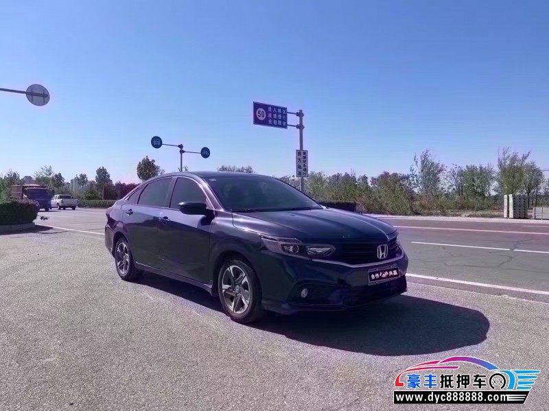 21年本田享域轿车抵押车出售