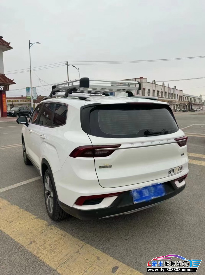 21年吉利豪越轿车抵押车出售